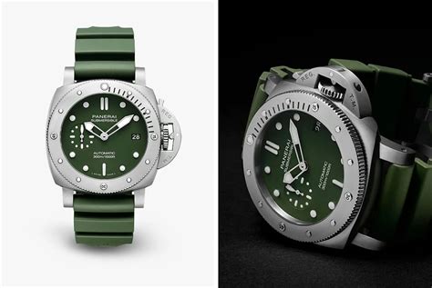 panerai verdampfer|Panerai’s 42mm Dive Watch Now Has a Military Green Dial and .